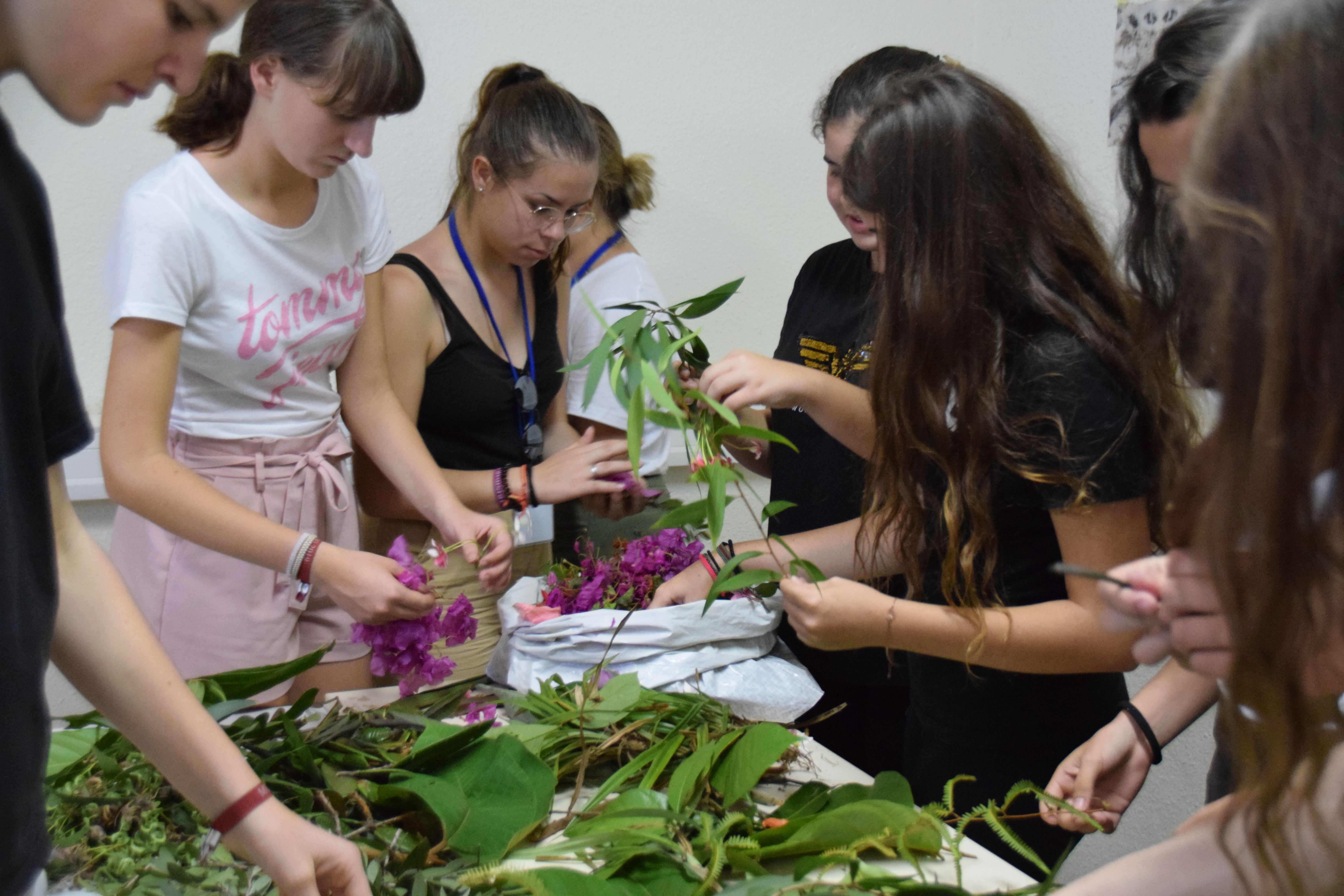 ecoprinting in Kourou
